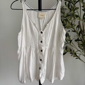 • [Maeve] Pleated Tank •